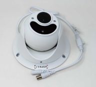 A boxed as new Aspect Lite 2MP AHD Varifocal Lens Large Turret Camera in White (Model: L-TU-AHD2M-