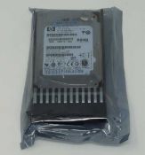 An as new HP 418371-B21 72GB 15K SFF Enterprise 3G Enterprise Hard Drive (Packaging sealed).