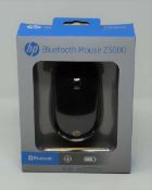 Two boxed as new HP Bluetooth Z500 Mice. Boxes sealed.