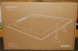 A pre-owned Wacom Cintiq 24 HD Creative Pen Display (DTK-2420/K1-CX) (Boxed. Pen not included. UK