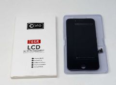 Ten boxed as new Core ESR LCD Screen Assembly for iPhone 7 Plus in Black (boxes opened).