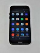 A pre-owned Samsung Galaxy A5 2017 SM-A520F 32GB in Black (Both FRP clear. Checkmend report ID: