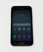 A pre-owned Samsung Galaxy J3 2017 SM-J330FN 16GB in Black (FRP clear) (Checkmend report ID: