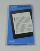 A boxed as new Amazon Kindle Paperwhite 10th Gen 8GB Wi-Fi in Black (Box sealed).