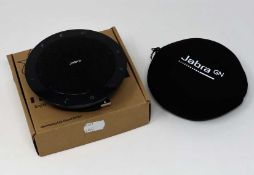 A boxed pre-owned Jabra Speak 510 MS Portable Bluetooth Conference Speakerphone.