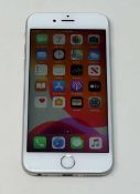 A pre-owned Apple iPhone 6s (Global/A1688) 32GB in Silver (iCloud activation lock clear) (