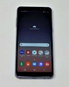 A pre-owned Samsung Galaxy A8 SM-A530F 32GB in Orchid Grey (FRP clear. Damaged rear casing glass,