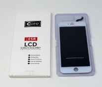Ten boxed as new Core ESR LCD Screen Assembly for iPhone 6S Plus in White (boxes opened).
