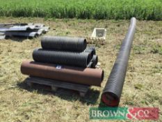 Quantity plastic drainage pipes