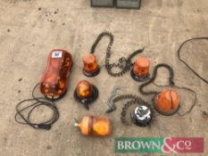 Quantity flashing beacons