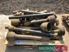 Quantity PTO shafts and guards