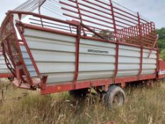 2 No. Pottinger Top III Forage Wagons 5 x 2