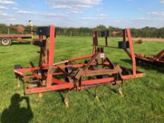 Kongskilde Vibroflex 4m manual folding cultivator