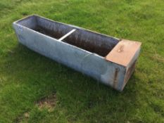 Metal water trough