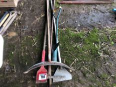 Quantity assorted hand tools and spares