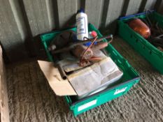 Quantity miscellaneous parts and tools