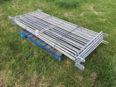 *Galvanised sheep hurdles, 6ft. VAT Payable on this lot