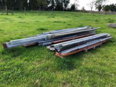 Quantity steel sections