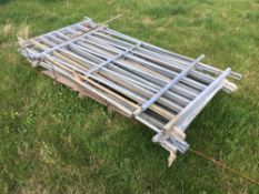 *Galvanised sheep hurdles, 6ft. VAT Payable on this lot