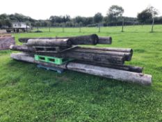 Quantity telegraph poles