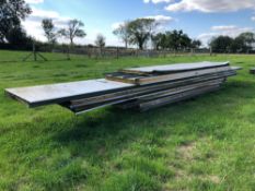 Quantity insulated cladding