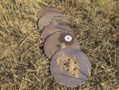 Quantity used Vaderstad Rapid drilling discs (5)