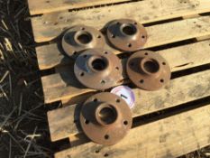 Quantity new Vaderstad Rapid drilling disc hubs (5)
