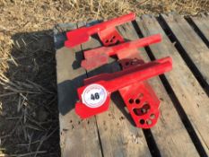 Quantity new Vaderstad Rapid right hand coulters (4)