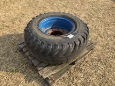 Single 16.0/70-20 wheel and tyre