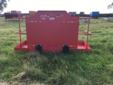 2018 Proforge 3 man work platform. Serial: 226187