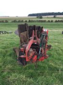 Kverneland 4 furrow reversible plough. Serial: 6097 Manual in the office.