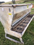 IAE galvanised ad lib cattle feeder