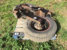 Pair heavy duty depth wheels