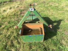 John Deere weights on 