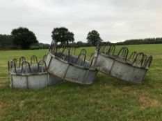 3 x Cattle Feed Rings