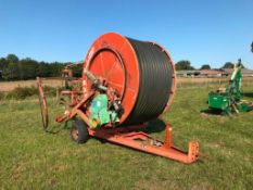 Bauer Rainstar Irrigation Reel & Gun (85), 85-350, manual Speed Regulation