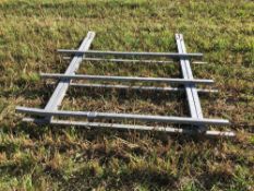 2No galvanised frames