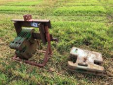 3 point linkage weight frame & weights