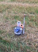 Quantity of electric fencing equipment