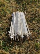 Quantity of electric fencing equipment