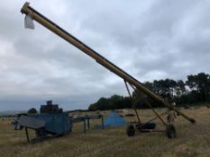 Westfield grain auger, 3 phase