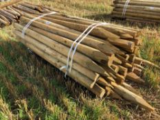 Quantity of fencing posts