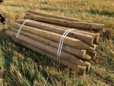 Quantity of fencing posts