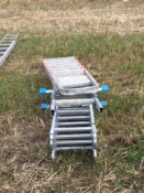 Step ladders, and multi purpose ladders