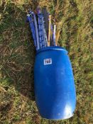 Quantity of electric fencing equipment