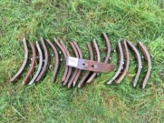 17No. new universal Tungsten points 345mm x 40mm