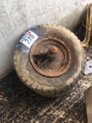 Pair wheels and tyres