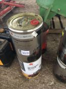 Quantity 10W40 engine oil