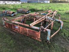 Flat 8 bale sledge