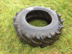 Single 15.5/80/24 tyre
